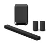 Soundbar Sony BRAVIA Theater Bar 8 HT-A8000 5.0.2 Wi-Fi Bluetooth AirPlay Dolby Atmos DTS:X + subwoofer SA-SW5 + głośniki SA-RS5