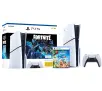 Konsola Sony PlayStation 5 Slim D Chassis (PS5) 1TB z napędem Fortnite Cobalt + LEGO Horizon Adventure