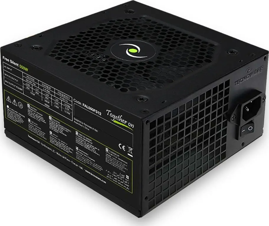 Zasilacz Tecnoware Free Silent 550W Czarny