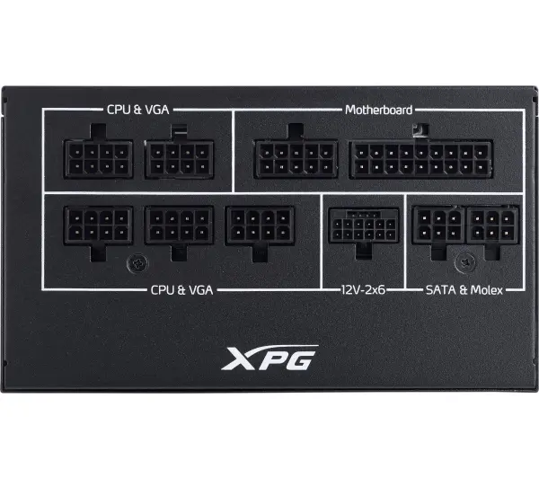 XPG Core Reactor II VE 850W 80+ Gold Czarny - ⚡ EURO HIT CENOWY! ⚡ - Kup na Raty - RRSO 0%