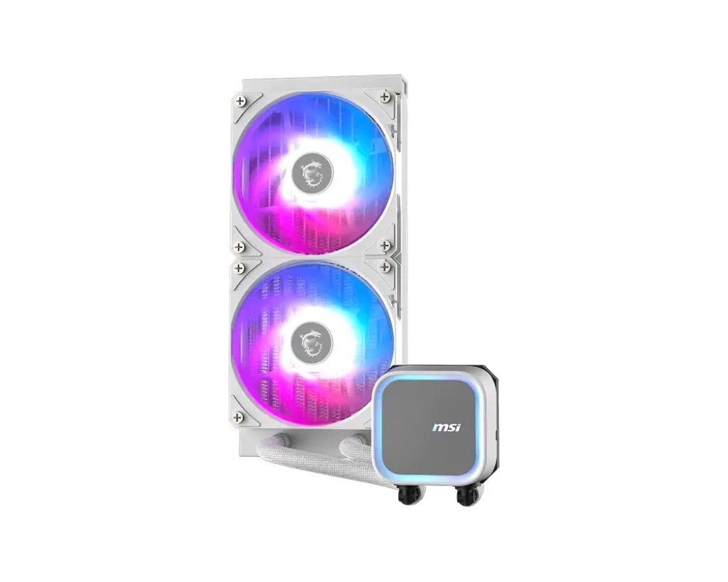 фото Водяне охолодження MSI MAG CoreLiquid A13 240 White