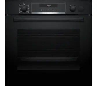 Piekarnik elektryczny parowy Bosch Serie 6 HRG578CB7 Termoobieg AirFry Termosonda Zdalne sterowanie Czarny