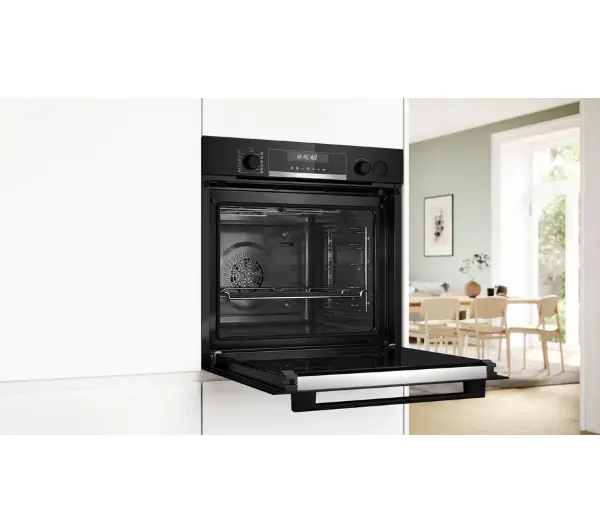 Bosch Serie 6 HRG578CB7 Funkcje AI Termoobieg AirFry Termosonda Zdalne sterowanie Czarny - Kup na Raty - RRSO 0%