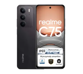 Smartfon realme C75 8/256GB 6,7" 90Hz 50Mpix Czarny