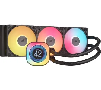 Chłodzenie Corsair iCUE LINK Titan 360 RX LCD RGB Czarny