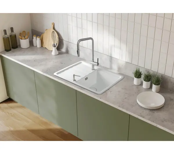 Deante MOMI ZCM_6113 Ceramiczny Biały - TRZECI -55%, ALBO 5-TY ZA 1ZŁ - Kup na Raty - RRSO 0%