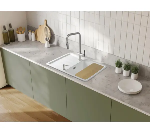Deante MOMI ZCM_6113 Ceramiczny Biały - TRZECI -55%, ALBO 5-TY ZA 1ZŁ - Kup na Raty - RRSO 0%