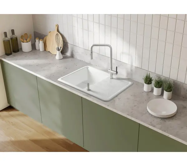 Deante MOMI ZCM_6113 Ceramiczny Biały - TRZECI -55%, ALBO 5-TY ZA 1ZŁ - Kup na Raty - RRSO 0%