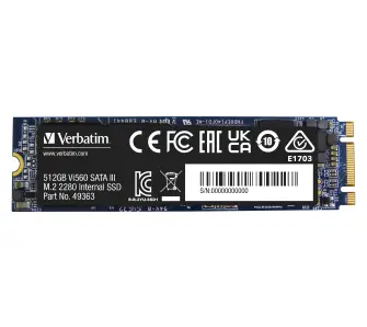 Dysk Verbatim Vi560 S3 512GB M.2 SATA