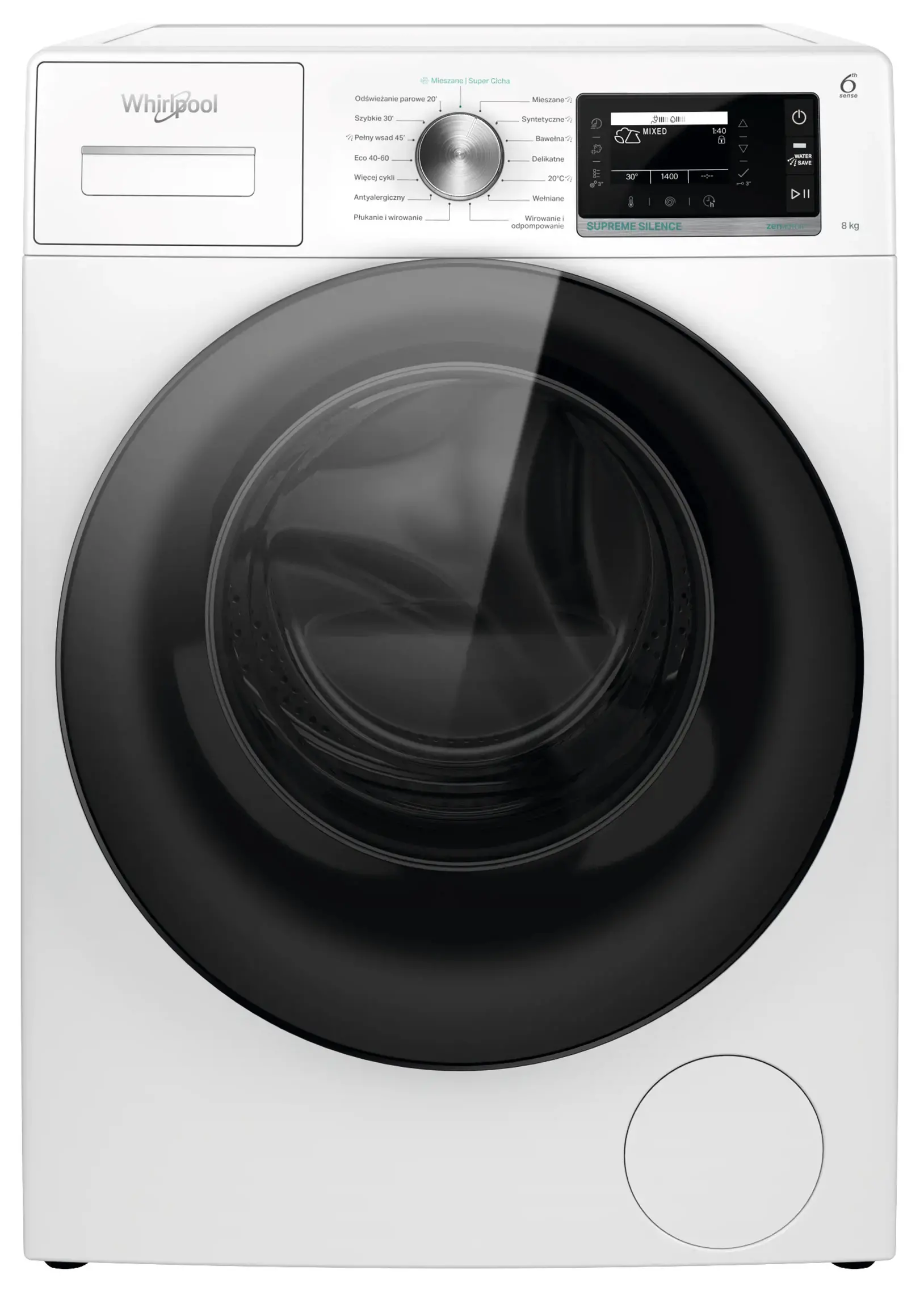 Pralka Whirlpool W7X 89 Silence PL 8kg 1400obr/min