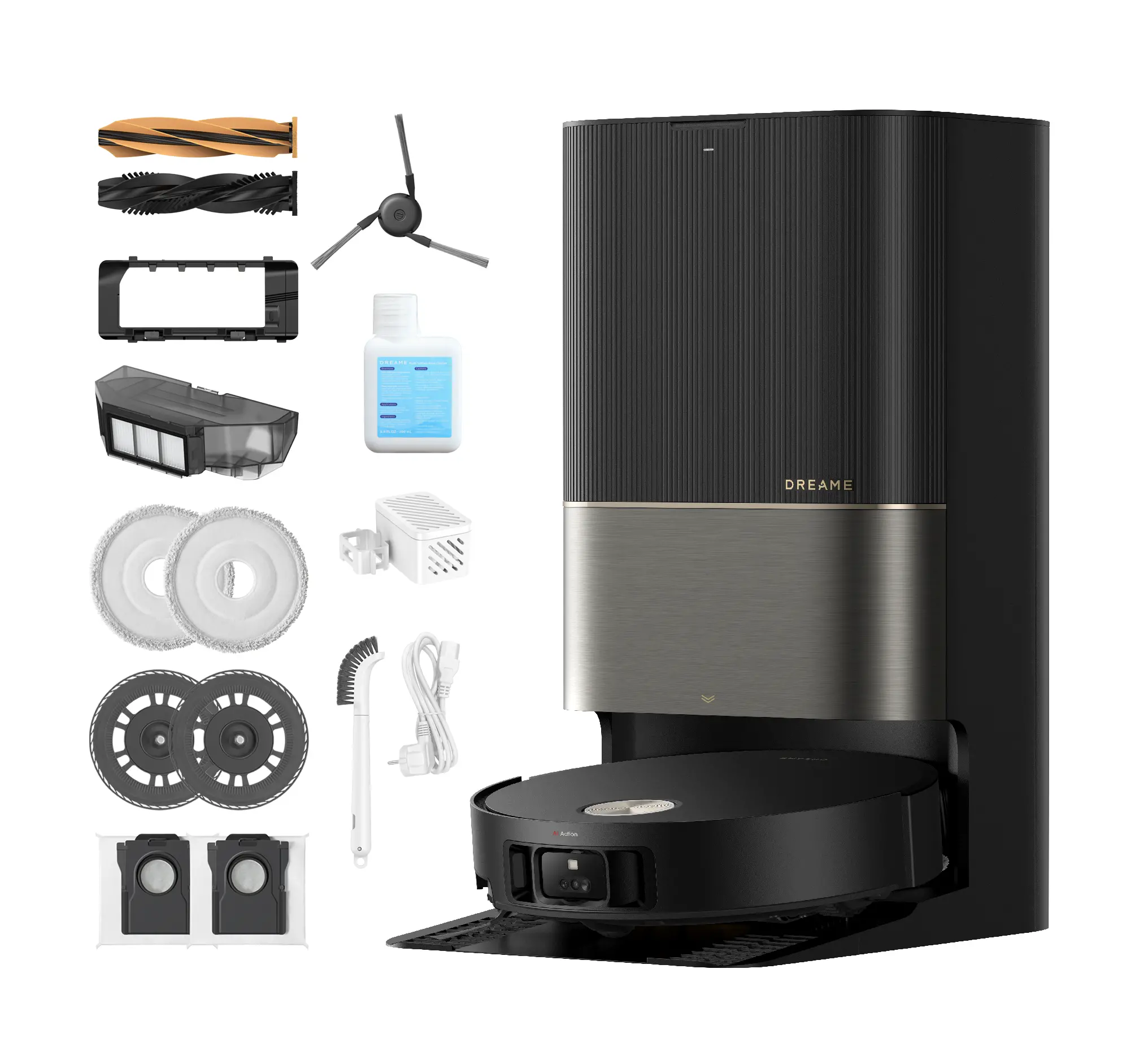 Robot sprzątający Dreame X50 Ultra Funkcja mopowania Stacja oczyszczająca Tworzenie mapy pomieszczenia Czarny