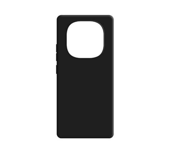3mk Silicone Case do Redmi Note 14 Pro Czarny