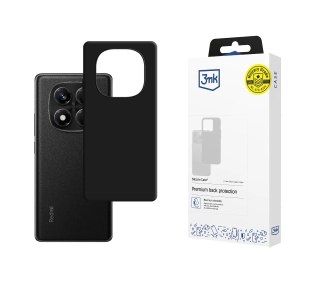 3mk Silicone Case do Redmi Note 14 Pro Czarny