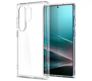 Spigen Ultra Hybrid do Galaxy S25 Ultra Przezroczysty
