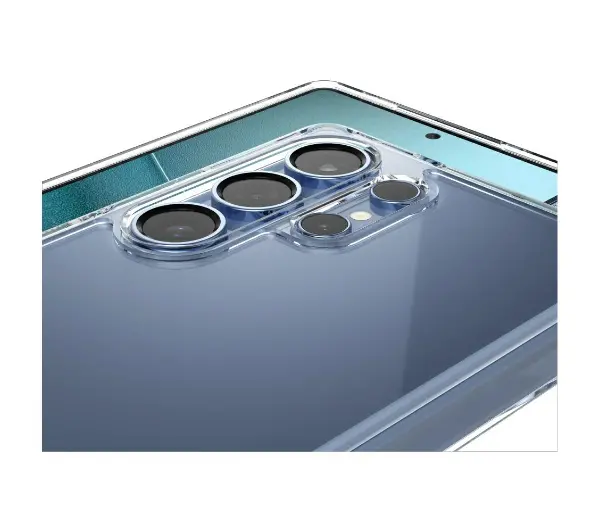 Spigen Ultra Hybrid do Galaxy S25 Ultra Przezroczysty