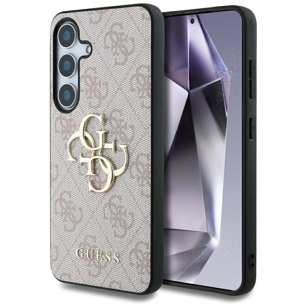 Etui Guess Big 4G Logo Classic Logo do Galaxy S25 Plus Różowy