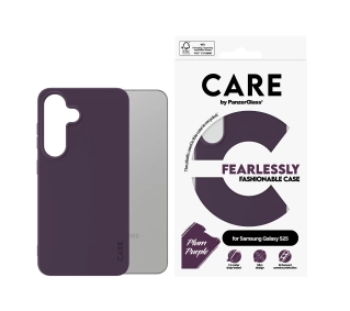 PanzerGlass Fearlessly Fashionable do Samsung Galaxy S25 Fioletowy