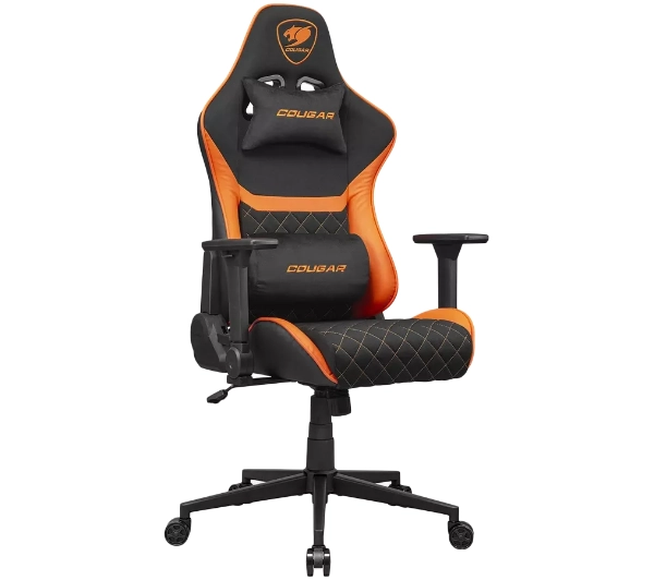 Cougar Armor One V2 F Gamingowy 120kg Tkanina Czarno-pomarańczowy - Kup na Raty - RRSO 0%