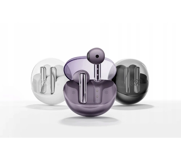 QCY AilyBuds Clear T32 Douszne Bluetooth 5.3 Czarny