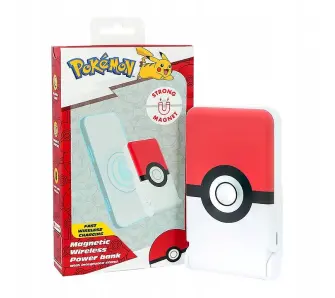 Powerbank OTL Technologies PK1186 Pokemon Pokeball Magnetyczny 5000mAh 15W