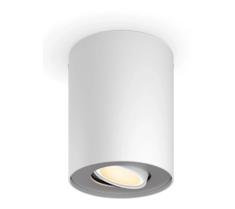 Oświetlenie punktowe Philips Hue White Ambiance Pillar Biały