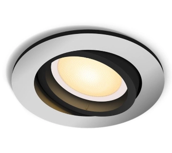 Oświetlenie punktowe Philips Hue White Ambiance Milliskin 1szt. Srebrny