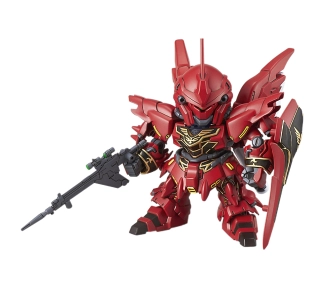 Model do składania Bandai SDEX MSN-06S SINANJU