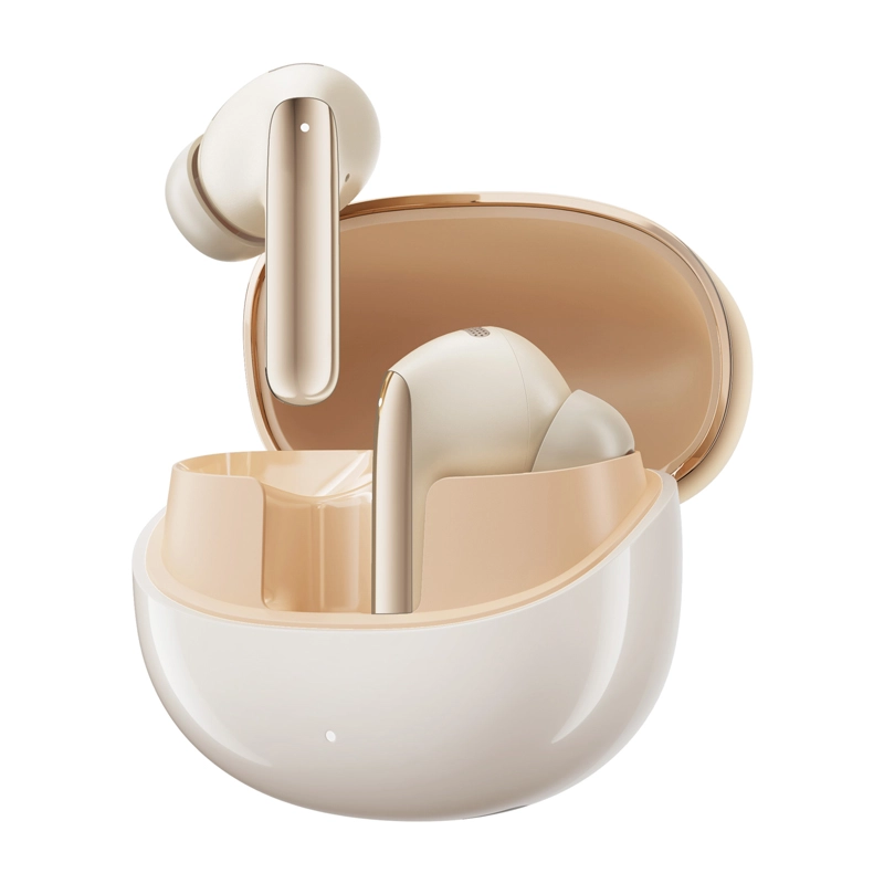 Słuchawki bezprzewodowe QCY MeloBuds Pro HT08 ANC Dokanałowe Bluetooth 5.3 Złoty