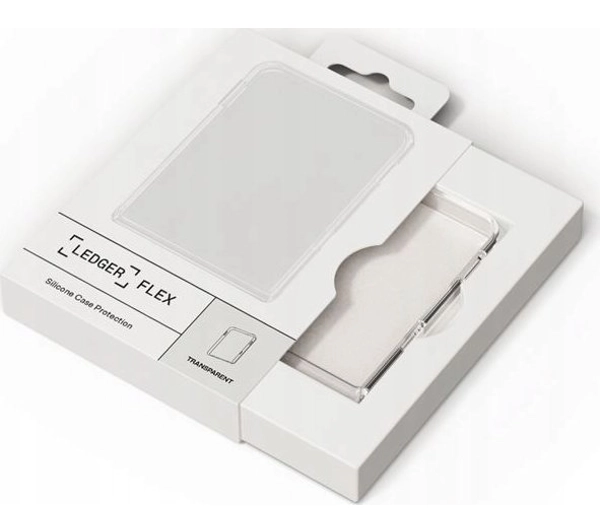 Ledger Silicon Case na portfel Flex Przezroczysty