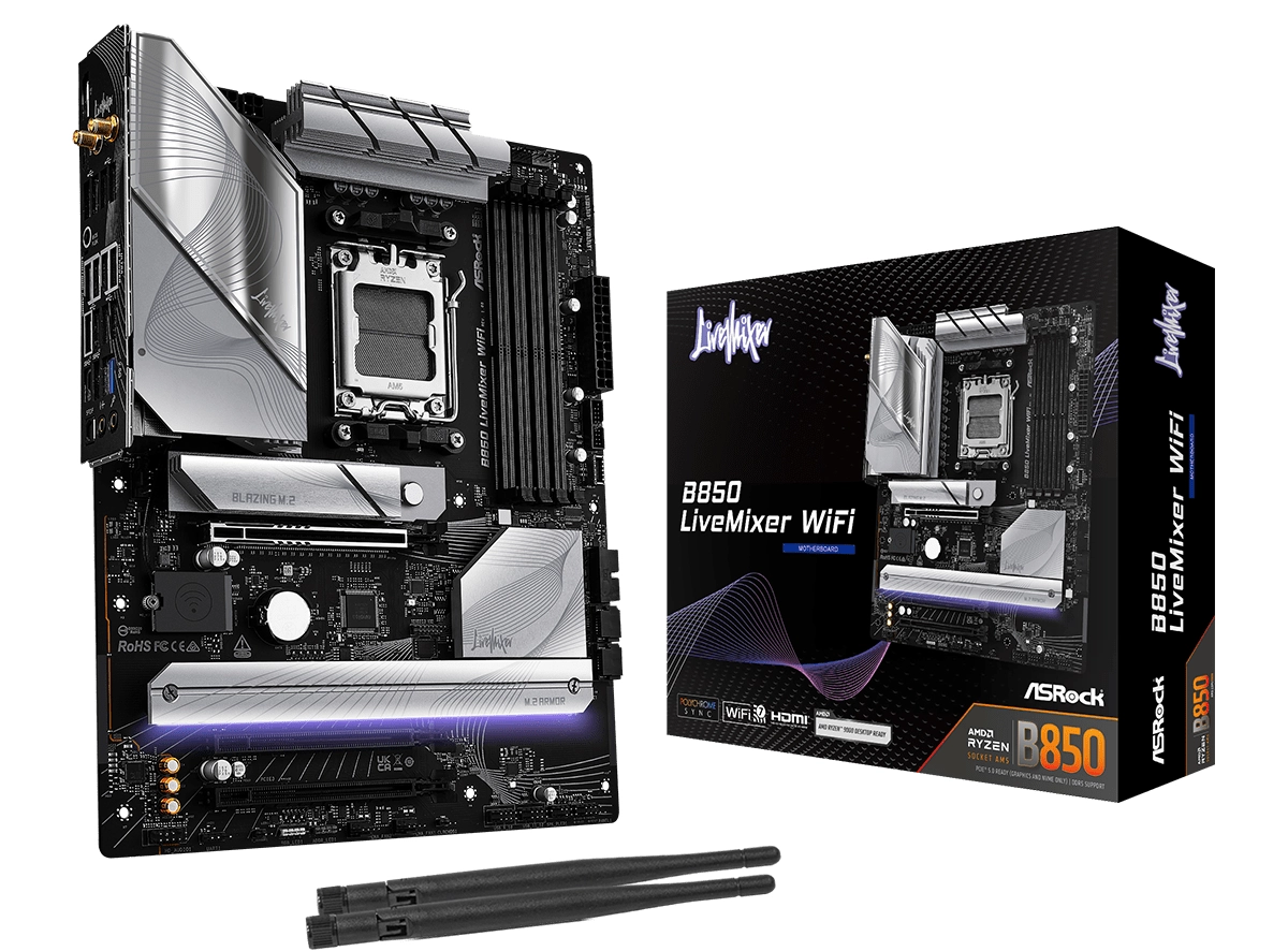 Płyta główna ASrock B850 LiveMixer WiFi