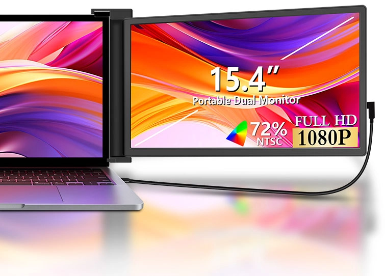 Monitor Extralink Smart Life S3 1-Screen 15,4" Full HD IPS do laptopa 15,6" do 18,5"