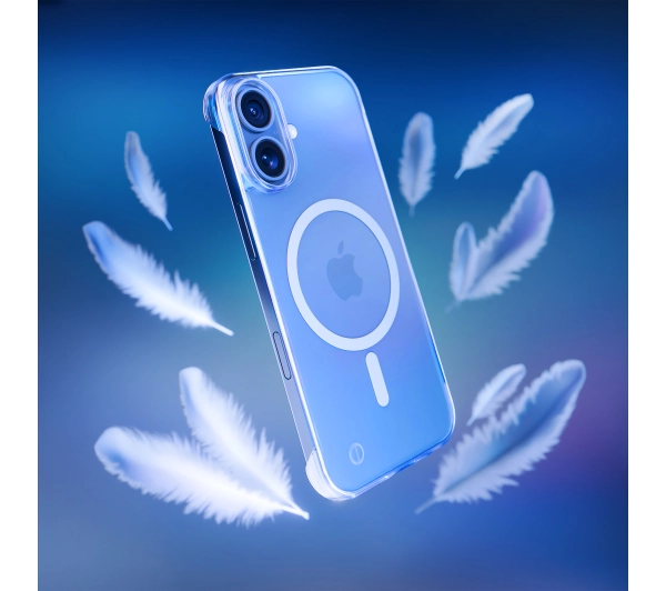 3mk Just20g Case do iPhone 16 Przezroczysty