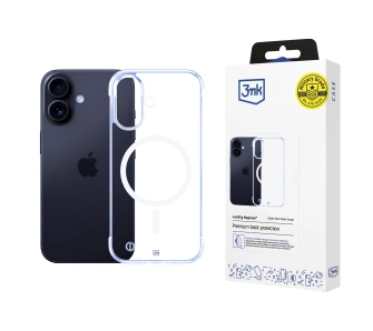 Etui 3mk Just20g Case do iPhone 16 Przezroczysty