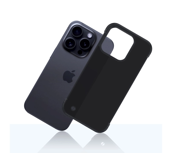 3mk Just20g Matt Case do iPhone 15 Pro Czarny