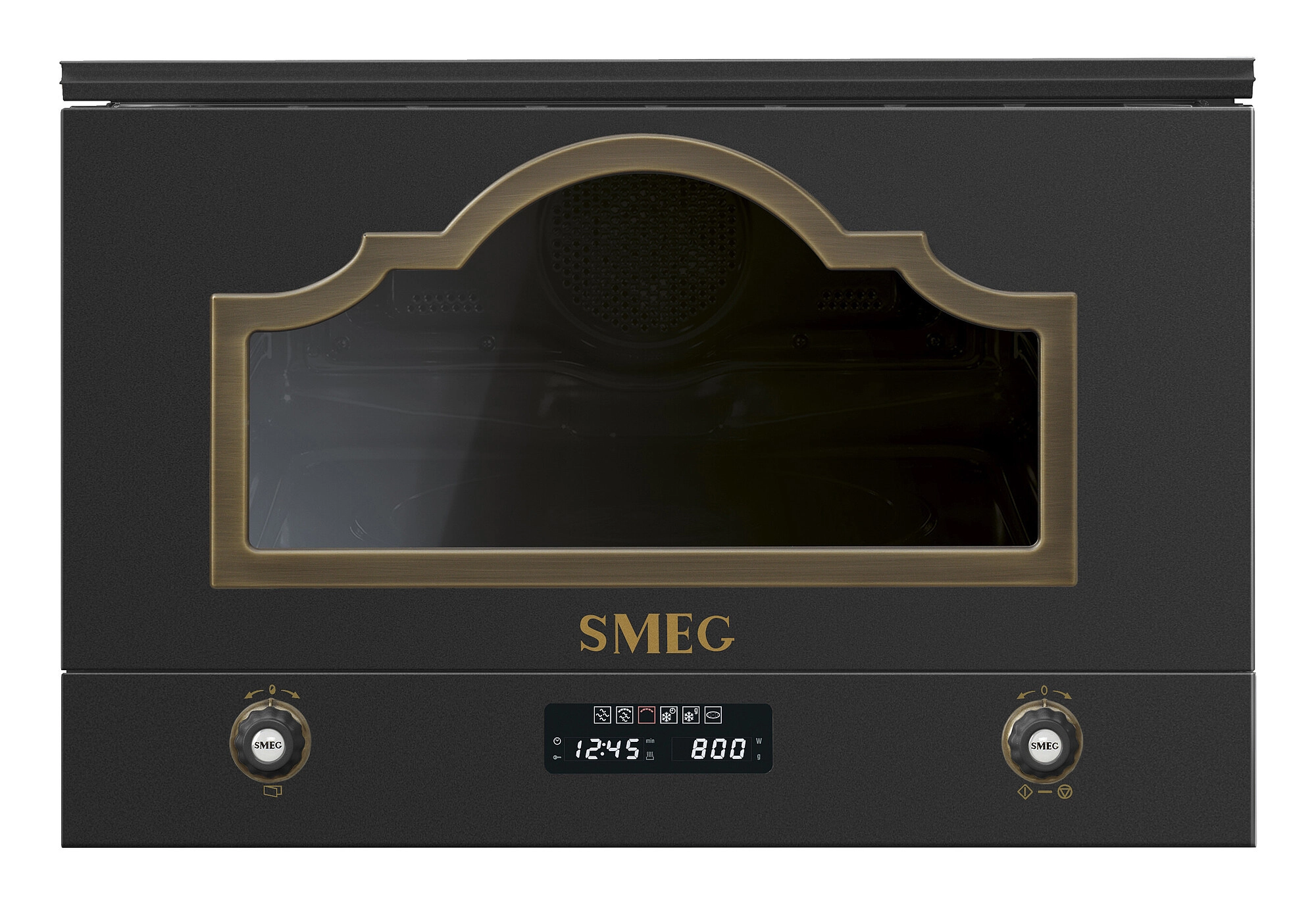 Kuchenka mikrofalowa Smeg Cortina MP722AO Grill