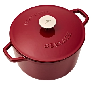 Garnek Gerlach Natur Iron Indukcja Żeliwo 3l Bordowy