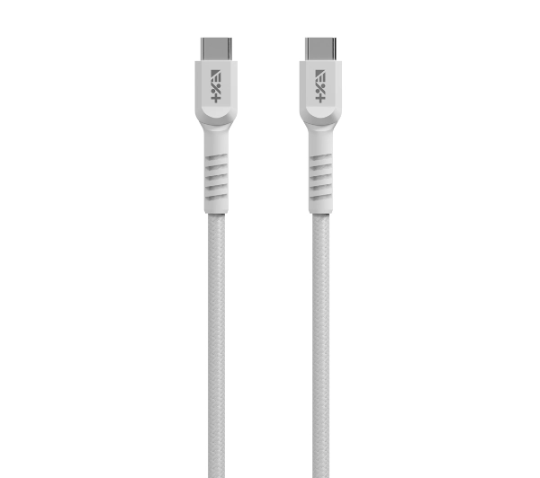 NEXT ONE Fast 35W GaN 2xUSB-C + kablem USB-C Biały