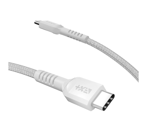 NEXT ONE Fast 35W GaN 2xUSB-C + kablem USB-C Biały