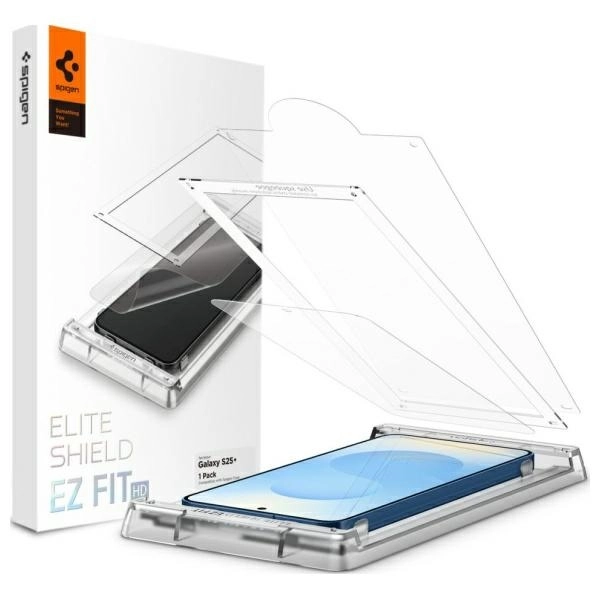 Szkło hybrydowe Spigen Elite Shield EZ FIT HD do Galaxy S25 Plus