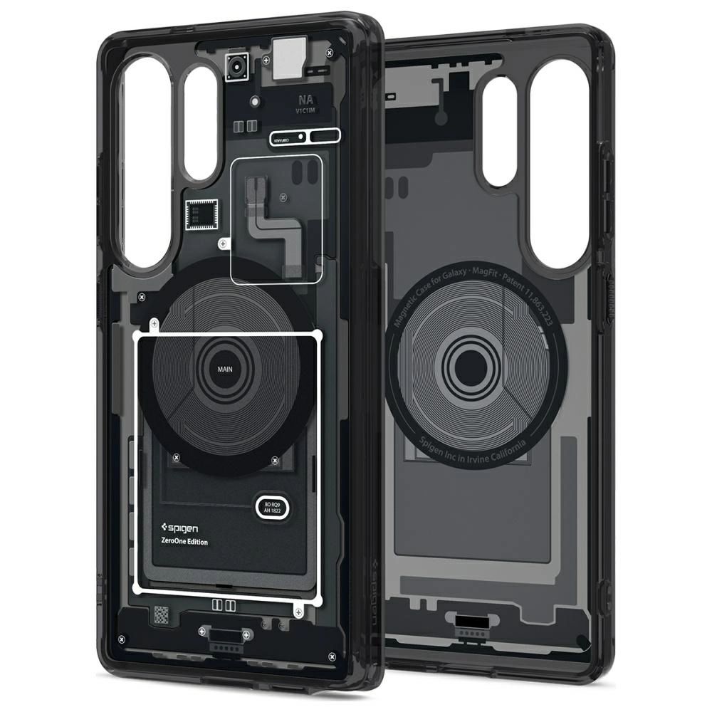 Etui Spigen Ultra Hybrid Mag MagSafe do Galaxy S25 Ultra Czarny