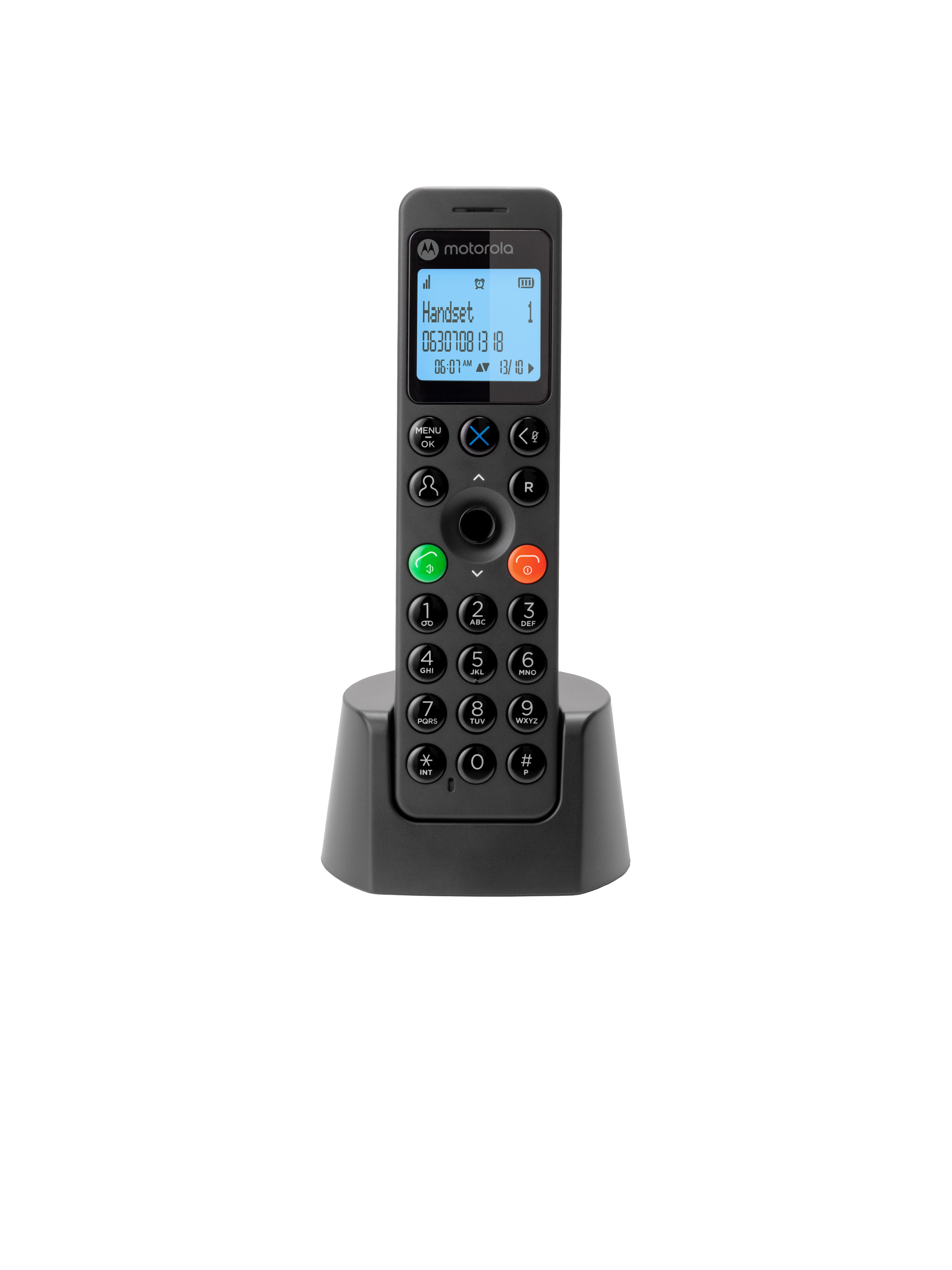 Telefon Motorola DOT201 Czarny