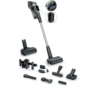 Odkurzacz bezprzewodowy Bosch Unlimited 9 BCS931TQC 60min Wymienny akumulator Mini elektroszczotka