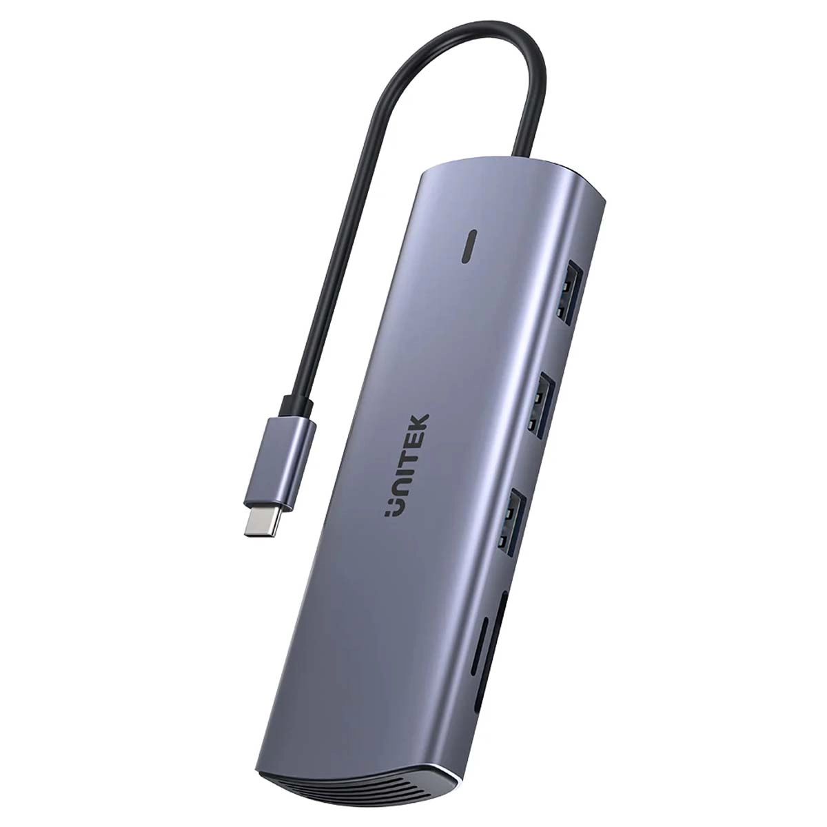 Hub USB Unitek D1113A 9w1 100W Szary