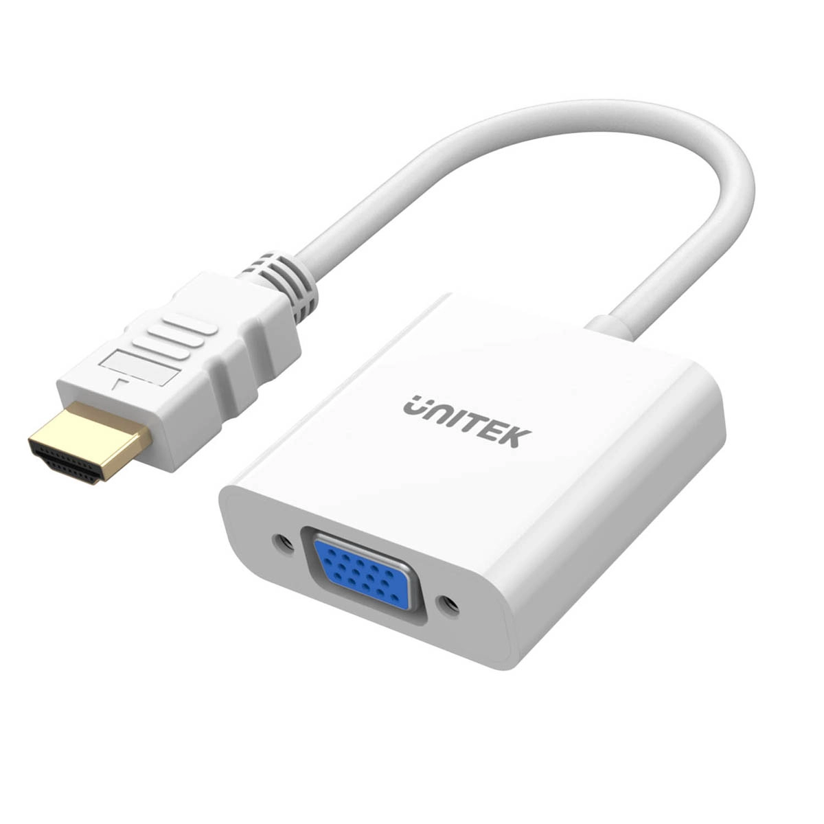 Adapter Unitek Y-6333C01 HDMI na VGA, FullHD 60Hz