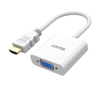 Adapter Unitek Y-6333C01 HDMI na VGA, FullHD 60Hz