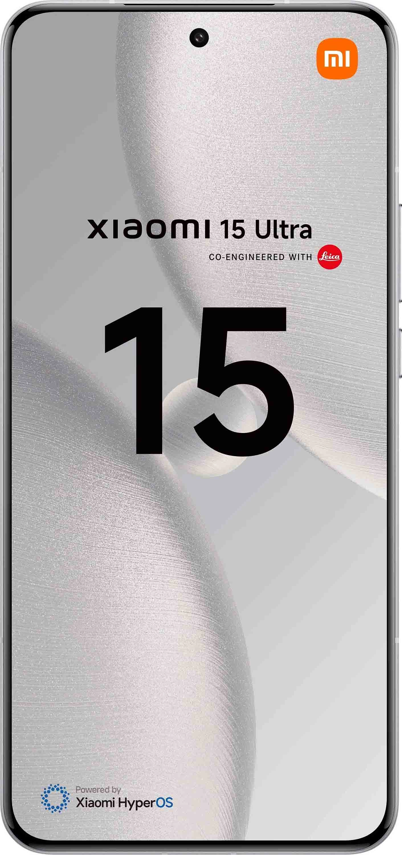 Xiaomi 15 16GB 512GB 白色 euROM Smartfon Xiaomi 15 Ultra 16+512GB