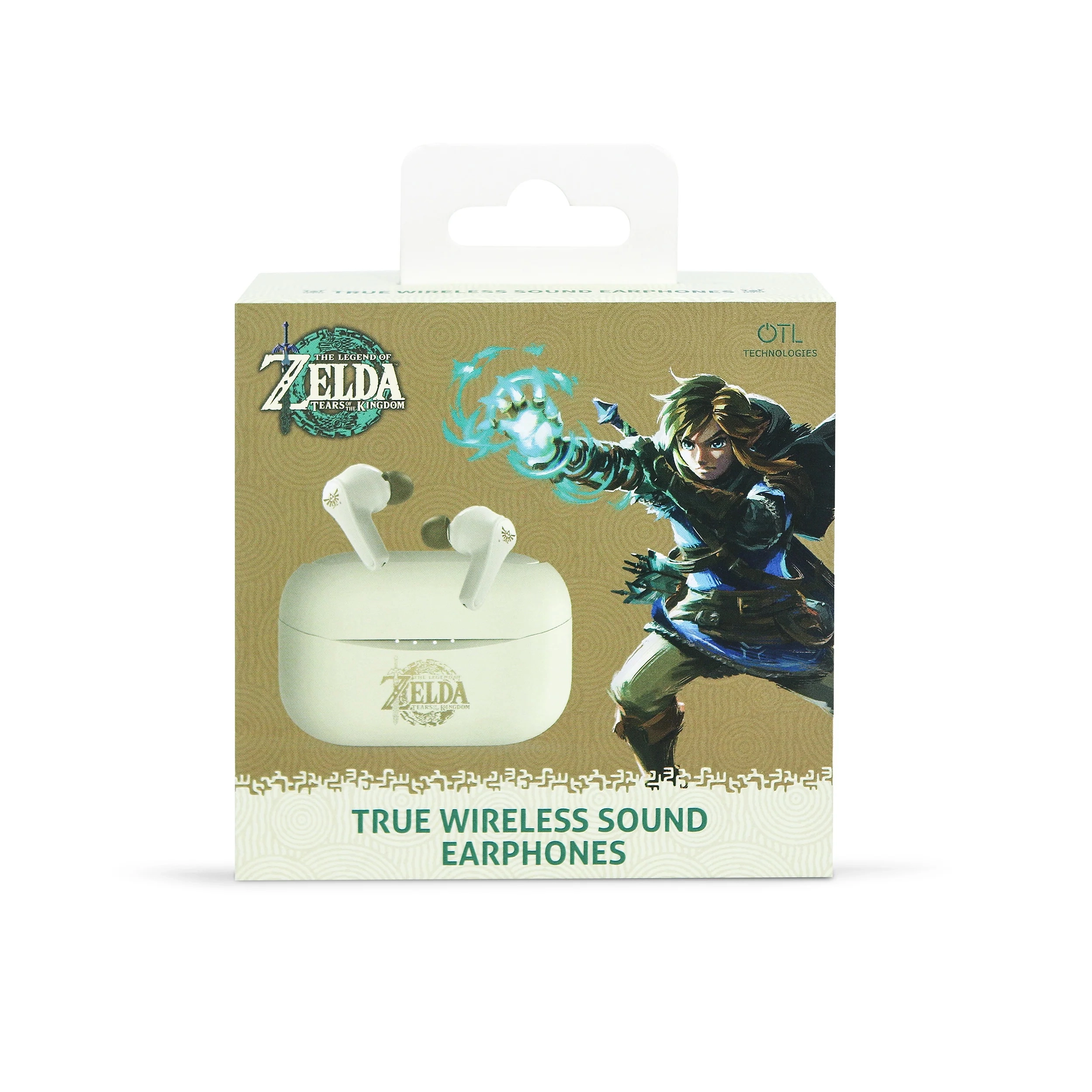 Słuchawki bezprzewodowe OTL Technologies The Legend of Zelda: TOTK TWS Earphones Dla Dzieci Dokanałowe Bluetooth 5.3 Beżowy