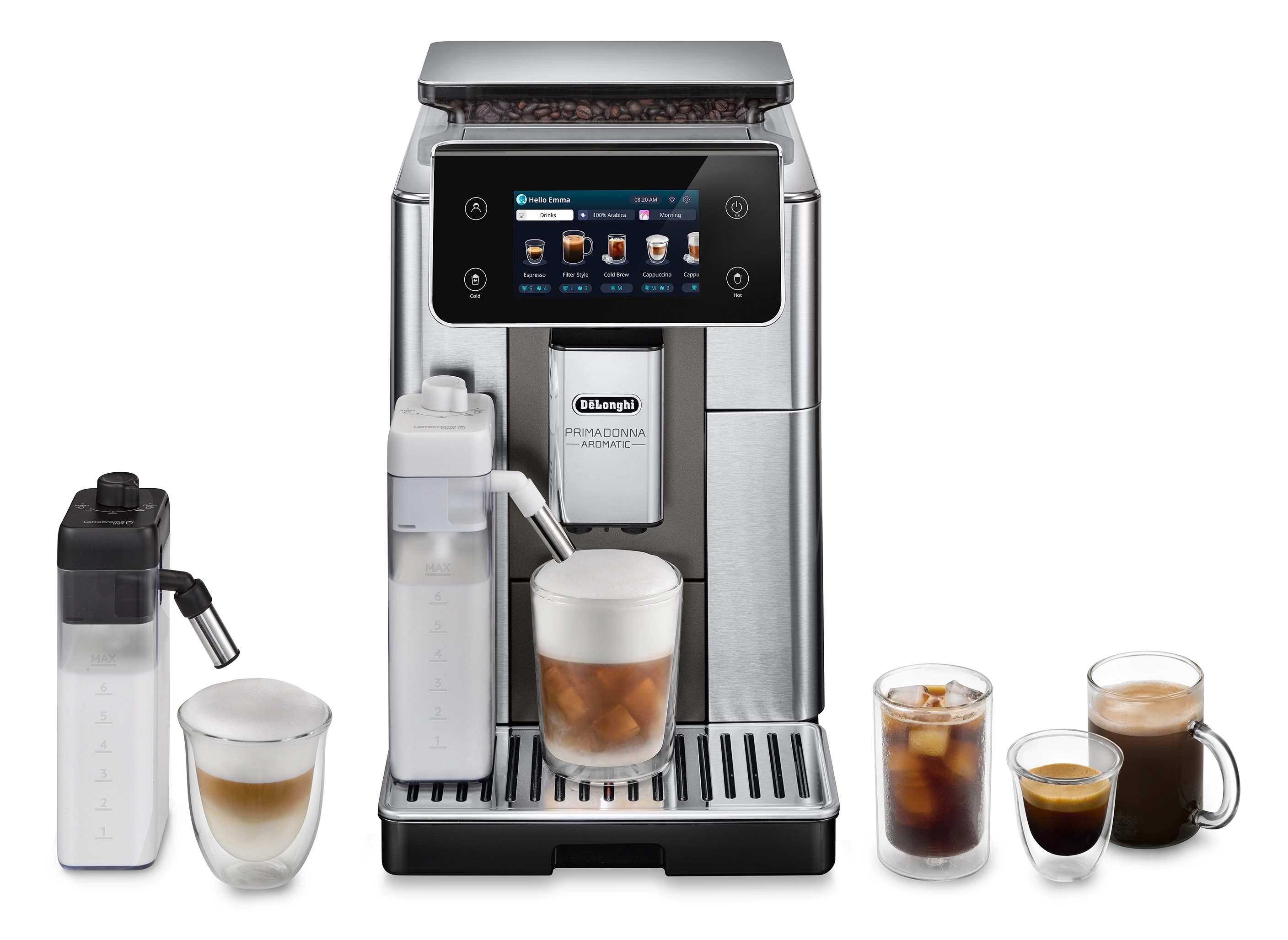 Ekspres DeLonghi Primadonna Aromatic ECAM630.75TM Kawa mrożona