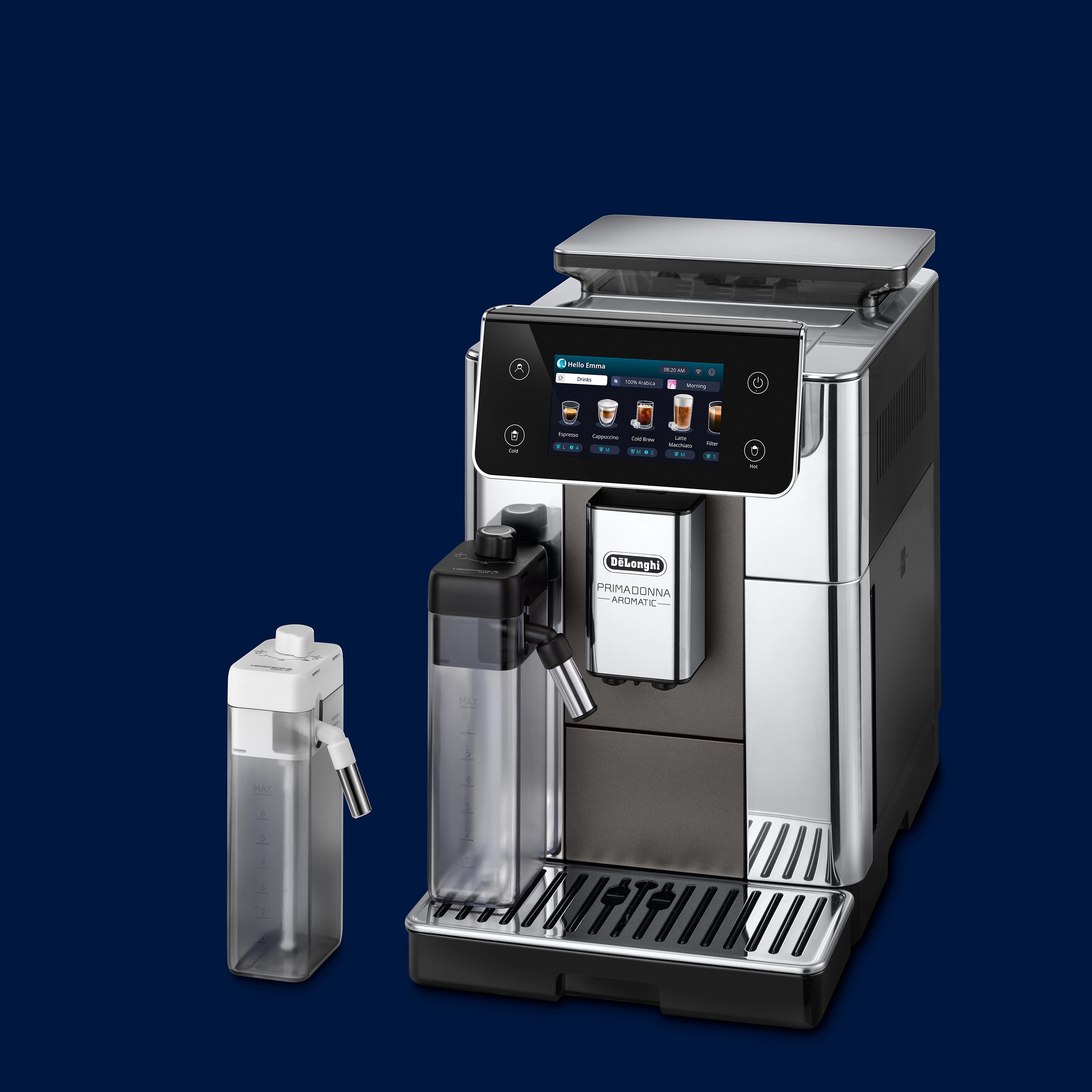 Ekspres DeLonghi Primadonna Aromatic ECAM630.75TM Kawa mrożona