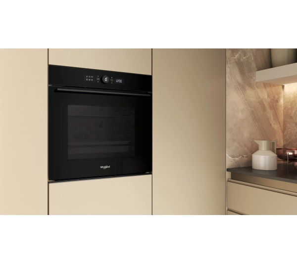 Whirlpool WOI5S8PCM1SBA Funkcje AI Pizza 310C Termoobieg Termosonda AirFry Czarny - TRZECI -55%, ALBO 5-TY ZA 1ZŁ - Kup na Raty - RRSO 0%